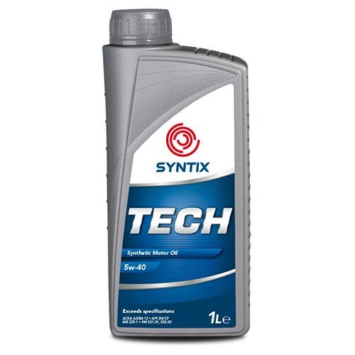 SYNTIX TECH S 5w-40 1lt синтетическое моторное масло