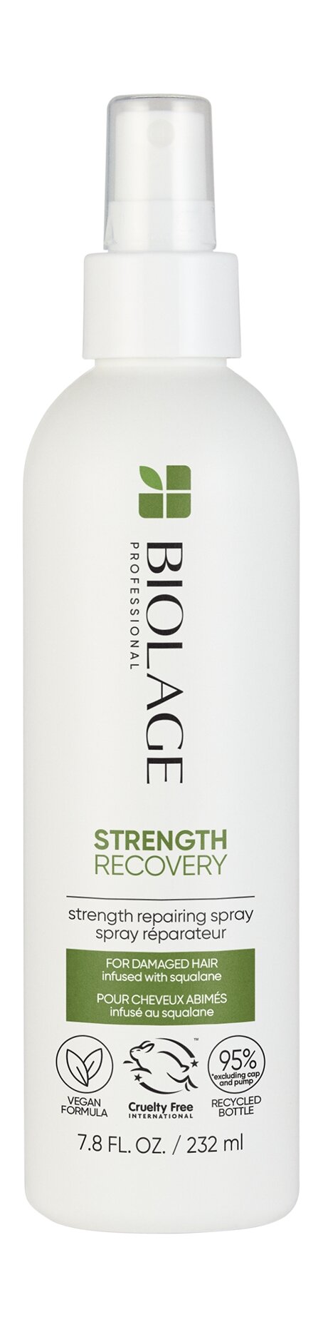 BIOLAGE Спрей для поврежденных волос несмываемый восстанавливающий Biolage Strength Recovery, 232 мл