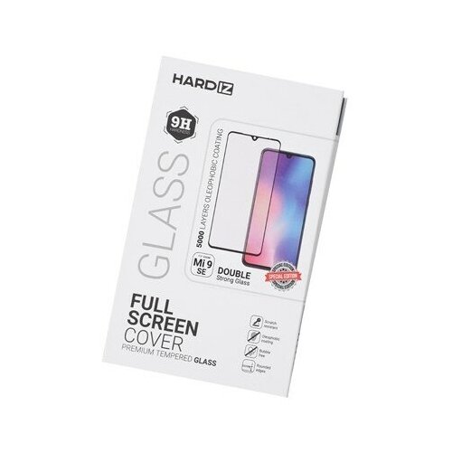 Защитное стекло Hardiz для Xiaomi Mi 9 SE полноклеевое, 0.33мм, с черной рамкой