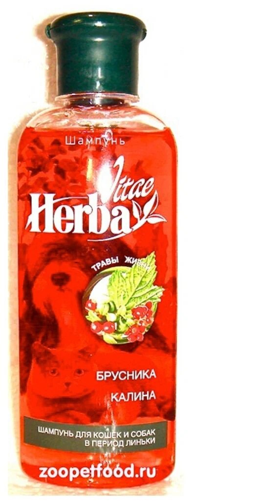 Шампунь для собак и кошек в период линьки Herba Vitae 250мл ООО Тэрра Пласт - фото №4