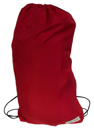 Гамак для йоги Aerial красный 165 х 270 см с ручками - фотография № 3