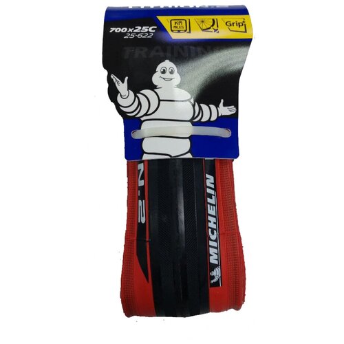 Покрышка Michelin Lithion 2 TS кевлар (700Сx25 Красный)