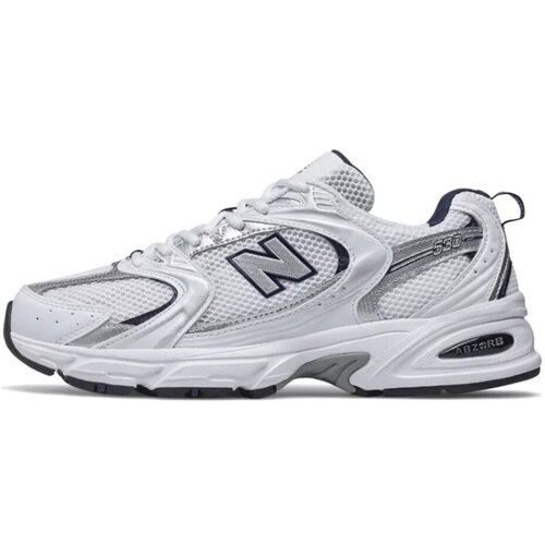 Кроссовки New Balance 530, летние, размер 11.5US, голубой, белый