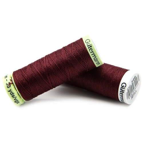фото Набор швейных нитей (744506 нить top stitch 30м, 748277 нить sew-all 200м) 2шт/упак гутерманн, 368 бордо gutermann