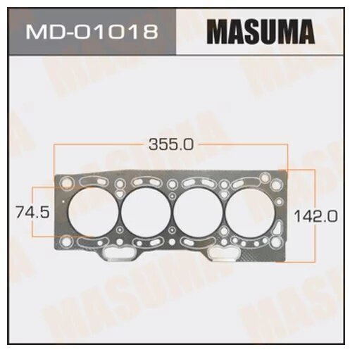 Прокладка Голов. блока Masuma 2E, 3E (1/10), MD01018 MASUMA MD-01018