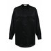 Рубашка  LAROOM, повседневный стиль, свободный силуэт, длинный рукав, размер М/L, черный