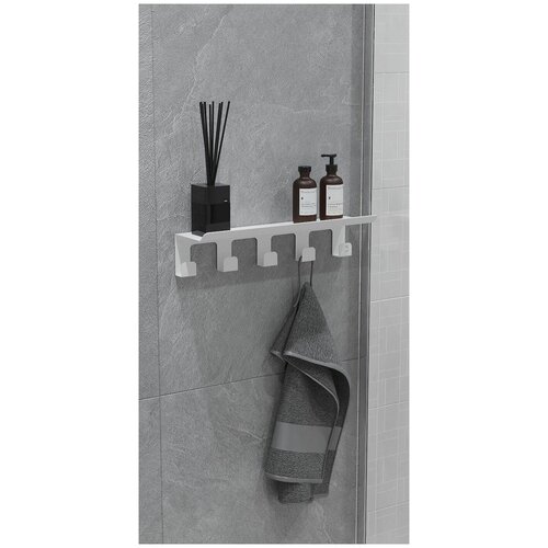 Крючки для полотенец с полкой CRYPTONE HOME LOFT 