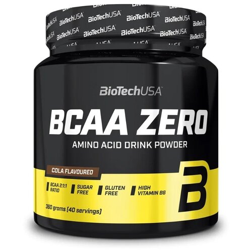 Аминокислотный комплекс BioTechUSA Zero, кола, 360 гр. biotech liquid bcaa 1000 ml лимон