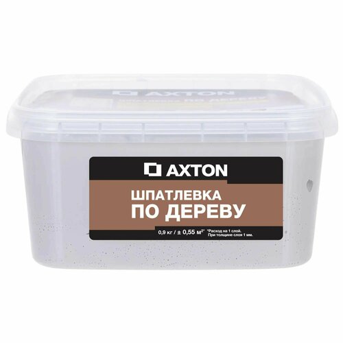 Шпатлёвка (шпаклевка) Axton для дерева 0.9 кг тач шпатлёвка axton для дерева 0 4 кг тач