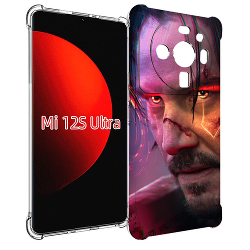 Чехол MyPads cyberpunk 2077 Джонни Сильверхенд для Xiaomi 12S Ultra задняя-панель-накладка-бампер