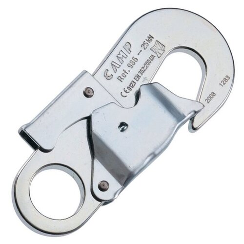 Карабин монтажный STEEL SAFETY HOOK 18 mm карабин camp монтажный steel safety hook 53 mm