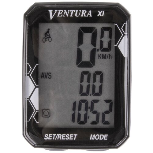 Велокомпьютер Ventura XI Cycle Computer велокомпьютер ventura х черный