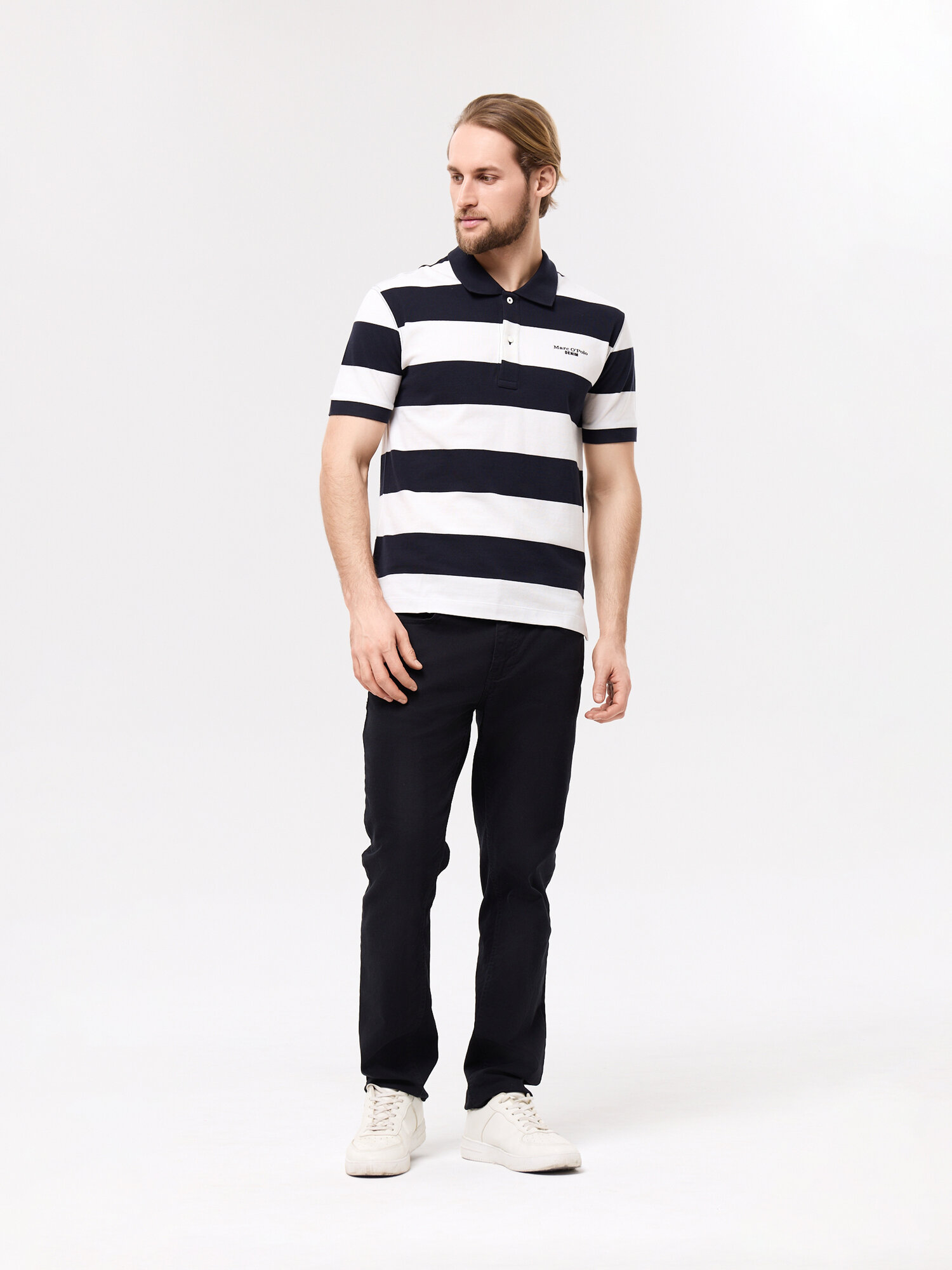 Поло Marc O'Polo, размер M, разноцветный — фото 1