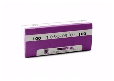 Иглы для мезотерапии Mesorelle 33G 0,20x12mm (10 шт)