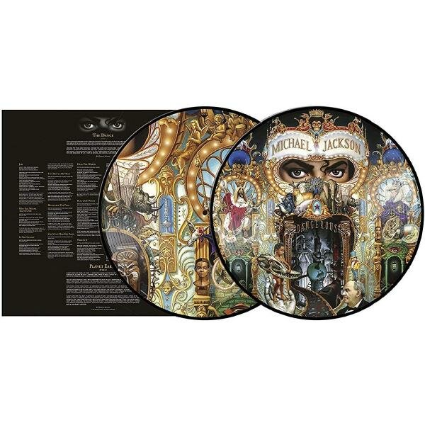 Виниловая пластинка MICHAEL JACKSON - DANGEROUS (LIMITED, PICTURE DISC, 2 LP)