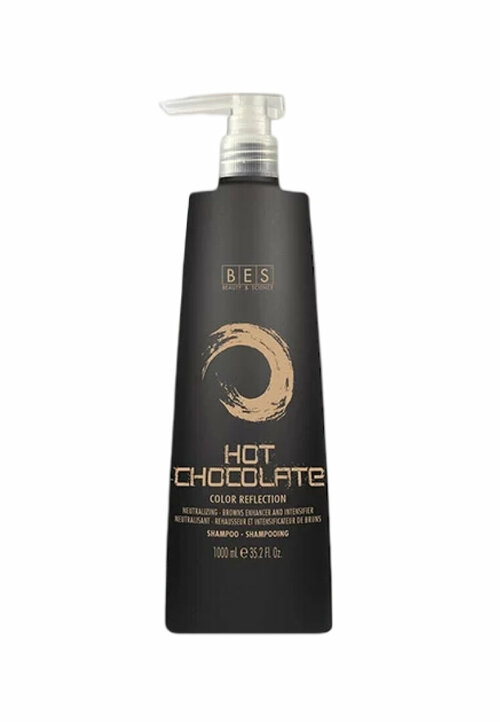 BES оттеночный шампунь COLOR REFLECTION HOT CHOCOLATE pH 4.5, 1000 мл