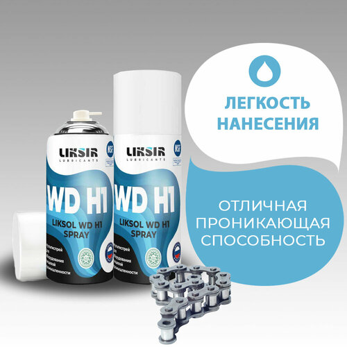 Синтетическое пищевое масло LIKSOL WD H1 Spray (520мл)