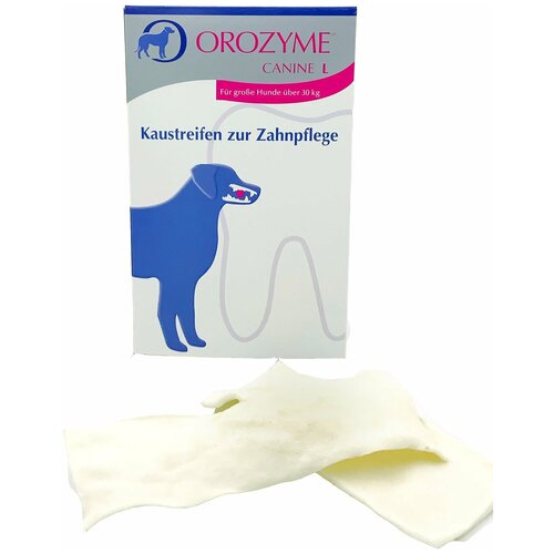 Жевательные полоски Orozyme Kaustreifen L для собак больше 30кг, 141 гр