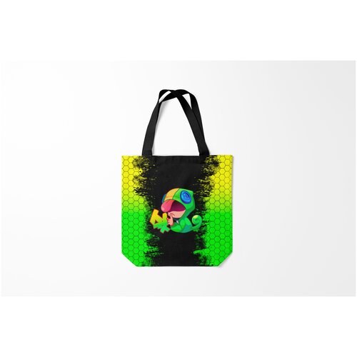 фото Сумка-шоппер / 40х40 см / геймерам / brawl stars бравл старс леон burnettie