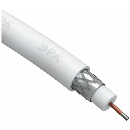 Эра Кабель RG-6U CCS/(оплетка Al 48%)PVC 75Ом 100м SIMPLE (м) Эра Б0044596