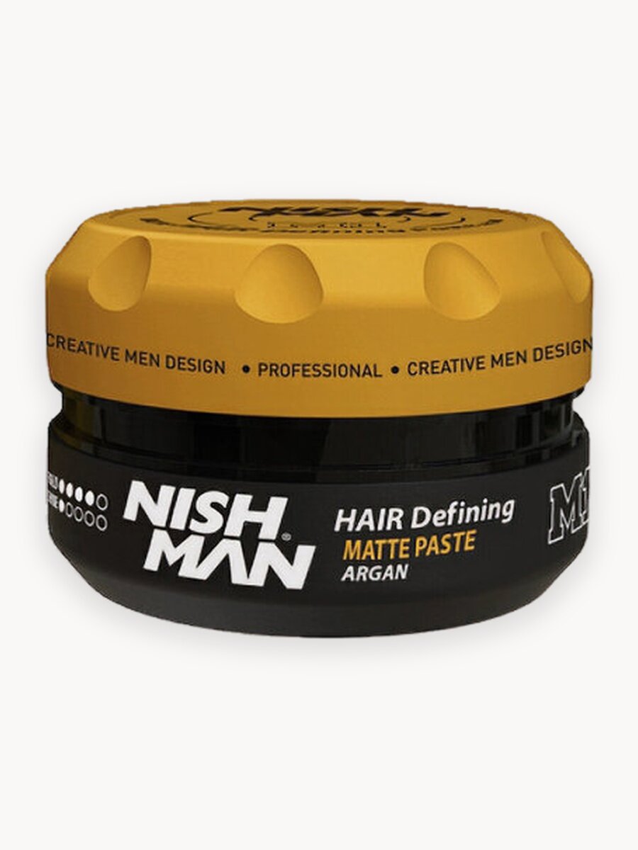 Матовая паста для волос Nishman M1 Argan Аромат 30 мл, стайлинг