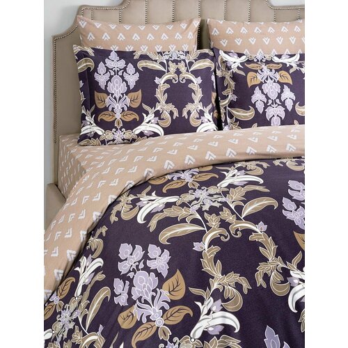 бежевый, фиолетовый, желтый