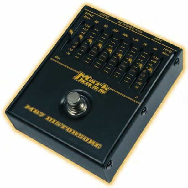 MARKBASS MB7 DISTORSORE/Педаль эффектов DISTORTION с 7-полосным EQ/MARKBASS