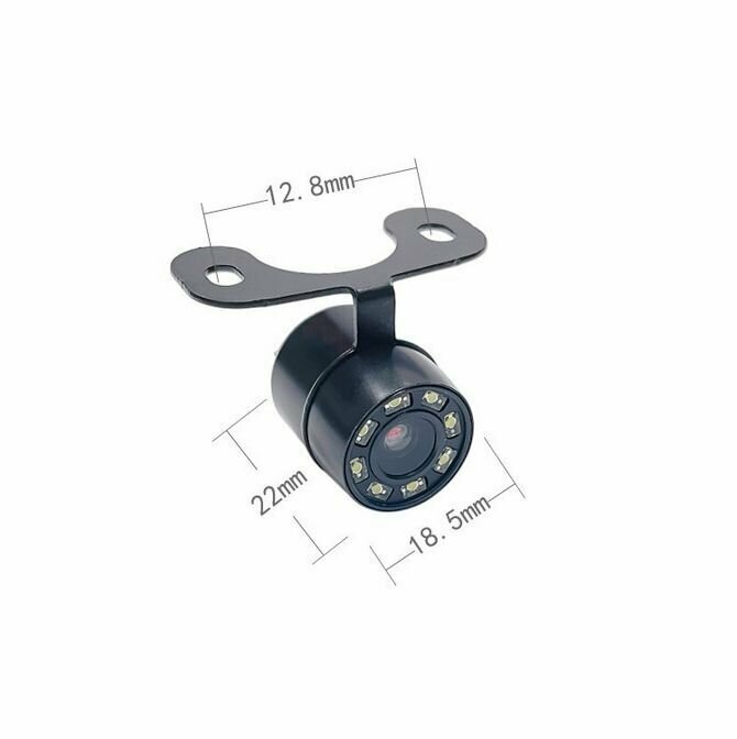 Камера заднего вида автомобильная 8LED светодиодов