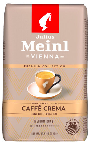 Кофе Julius Meinl Кафе Крема Премиум Коллекция зерно 500г - фотография № 1