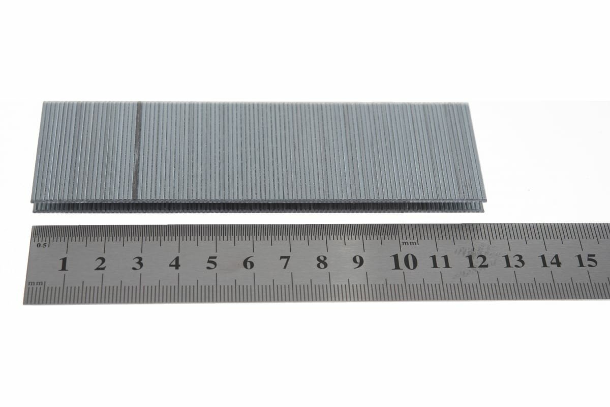 Скоба для степлера(узкая) PEGAS 9040 тип 90(18GA) 40мм, упаковка 5000шт. - фотография № 7