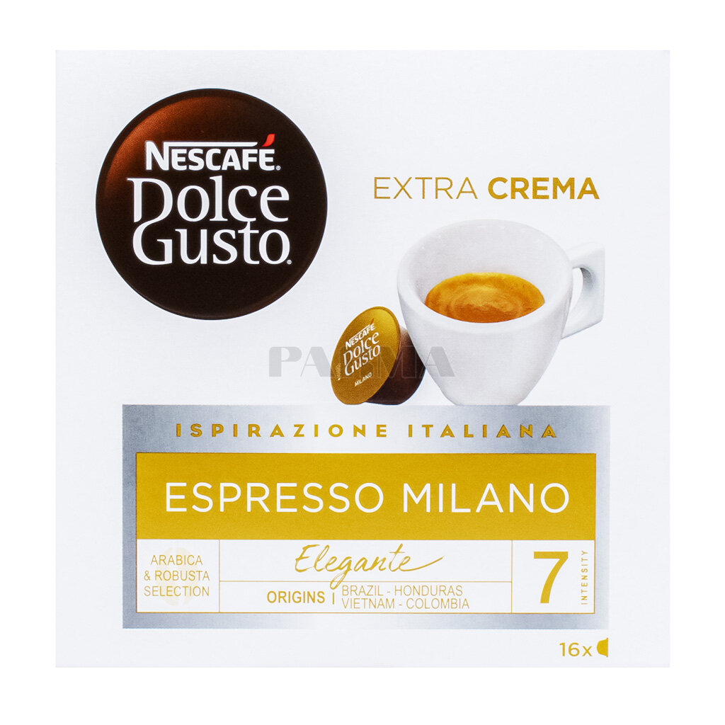 Кофе в капсулах Espresso Milano для Nescafe Dolce Gusto, 16 кап. в уп., 1 уп. - фотография № 3