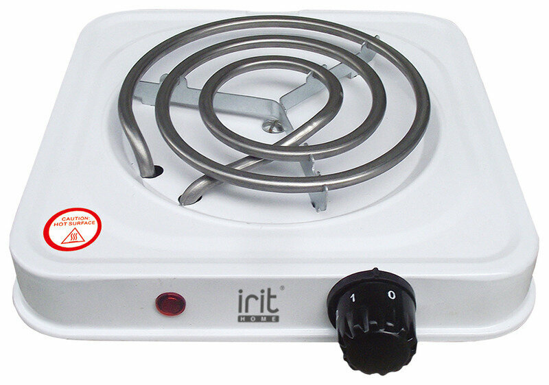 Электрическая настольная плита IRIT IR-8005, белый