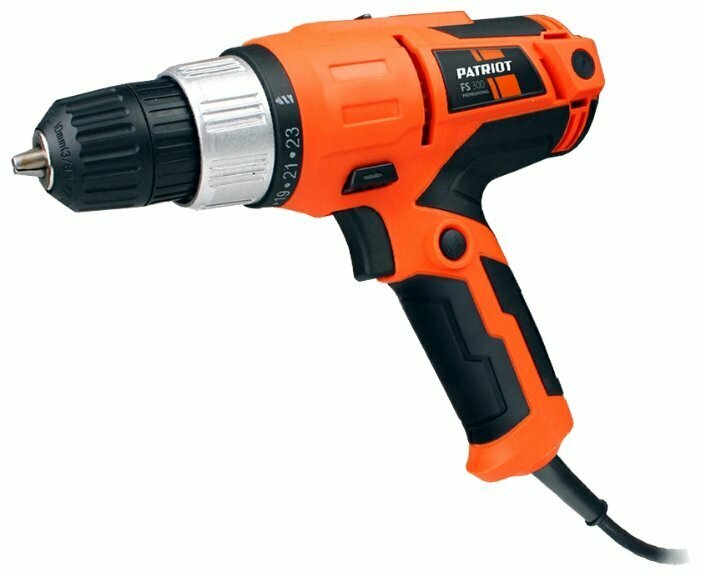 фото Дрель-шуруповерт сетевая PATRIOT FS300