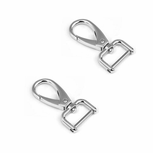 Карабин металлический съёмный 38 мм 2 шт 619₽