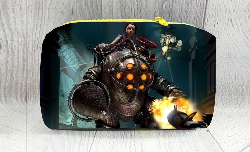 Пенал мягкий горизонтальный BioShock, Биошок №6