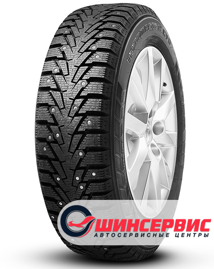 Зимние шины Amtel NordMaster Evo 195/65 R15 91T шип - фотография № 12