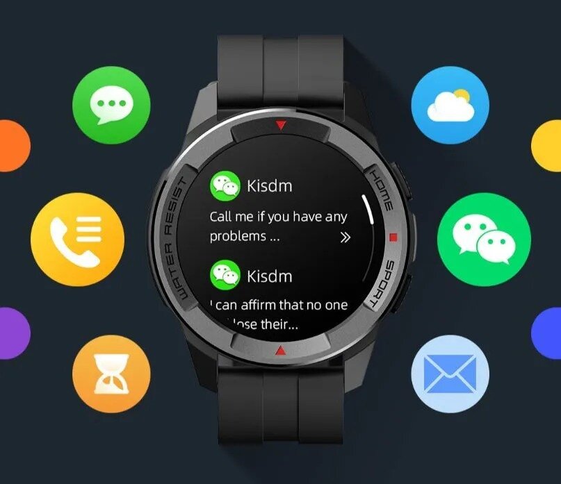 Умные часы Mibro Watch X1, с русским языком, XPAW005 EU, черный