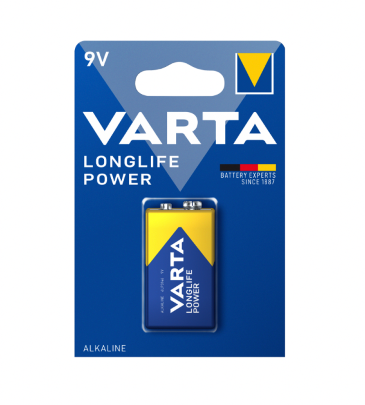 Варта / Varta - Батарейки Longlife Power Alkaline High Energy E-Block 9V 6LP3146 1 шт