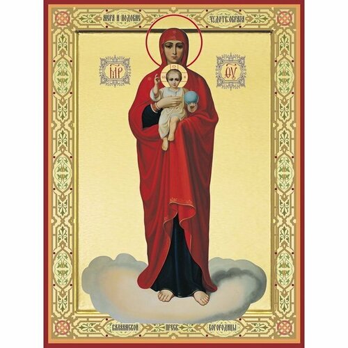 валаамская икона божьей матери акафист Икона Божьей Матери Валаамская ростовая, арт PKI-БМ-99