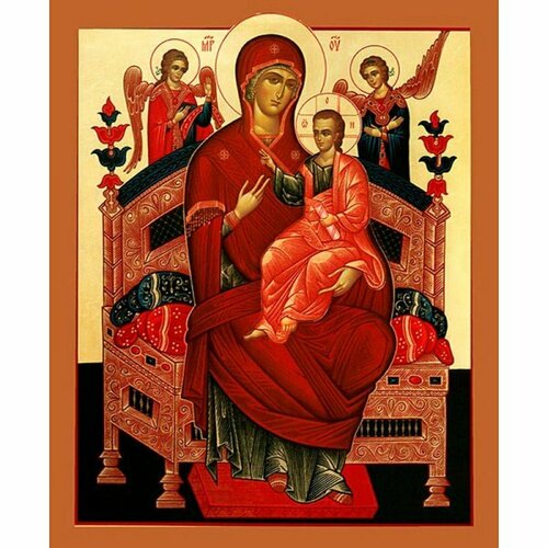 Икона Божьей Матери Всецарица писаная, арт ИР-0730 икона божьей матери всецарица