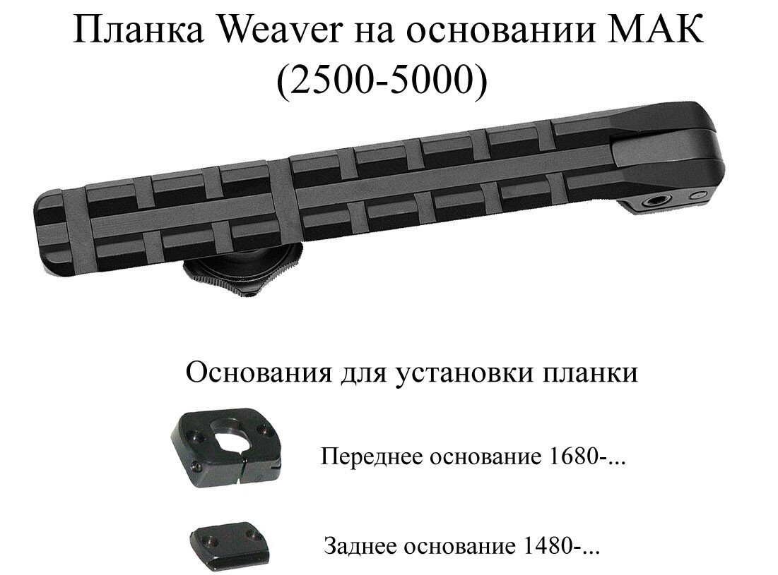 Поворотный кронштейн Mak-FLEX на Weaver (2000-5000)