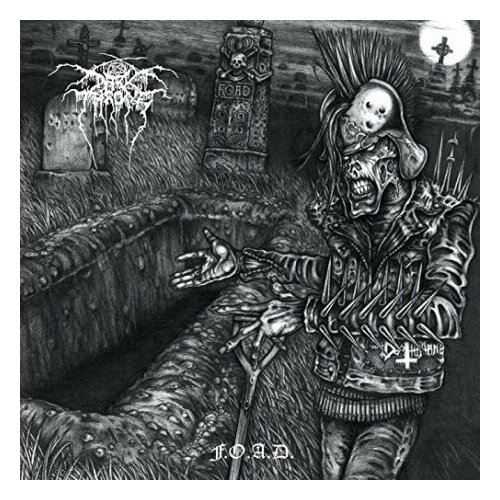 Виниловые пластинки, PEACEVILLE, DARKTHRONE - F.O.A.D. (LP) cycling illustration hell of the north retro paris roubaix metal signs cinema garage mural painting kitchen metal posters