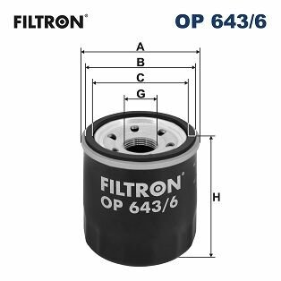 Фильтр масляный Filtron OP6436
