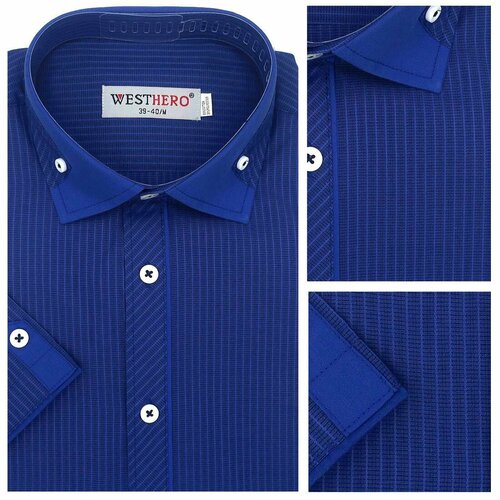 Рубашка Westhero, размер XS, синий
