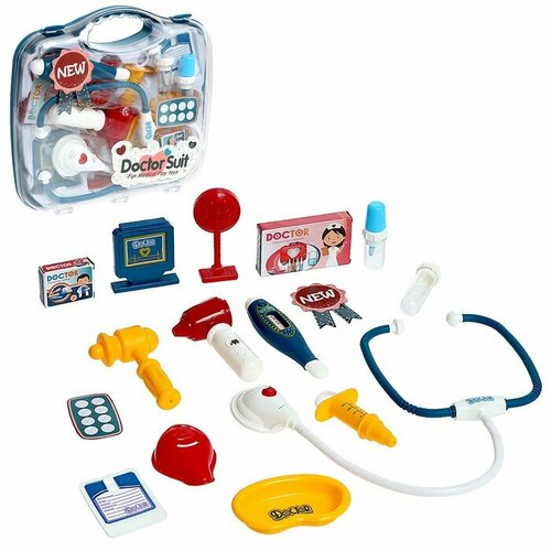 Игровой набор Лучший доктор в чемодане 14 предметов 2264₽