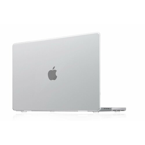 Чехол защитный VLP Plastic Case для MacBook Pro 16' 2021, прозрачный бесцветный, прозрачный