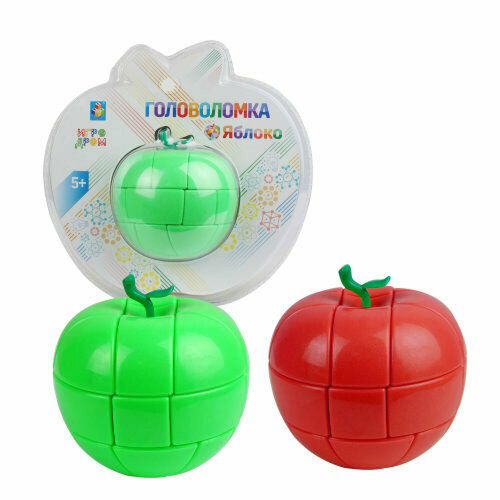 фото 1toy головоломка яблоко 8 см блистер 1 toy