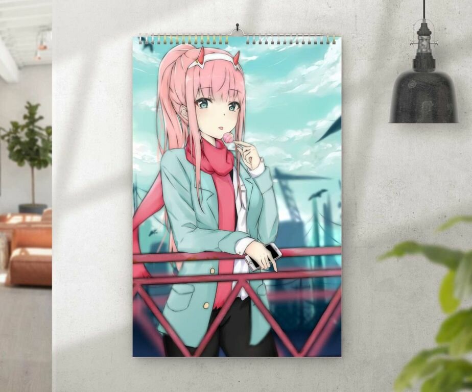 Календарь Любимый во Франксе, Darling in the Franxx №22, А4