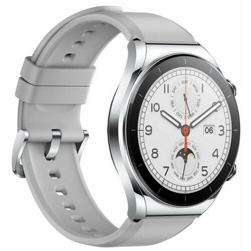 Смарт-часы Xiaomi Watch S1 GL 46мм 143 серебристый серебристый bhr5560gl 3337000₽