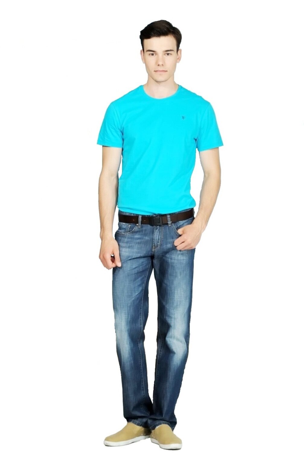 Джинсы зауженные 